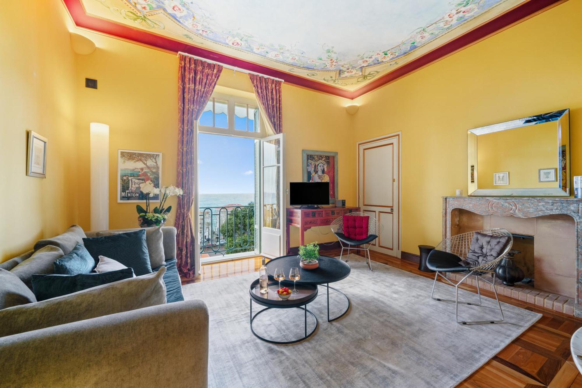 Le Coq Tersling - Residential Parking - Ac - Sea View Menton Exterior foto