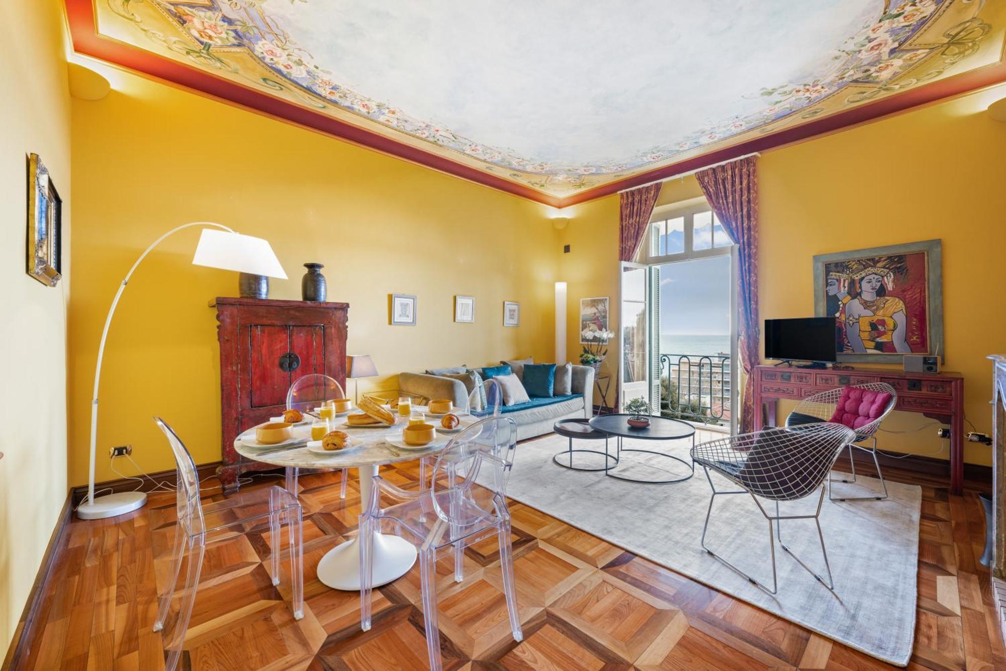 Le Coq Tersling - Residential Parking - Ac - Sea View Menton Exterior foto