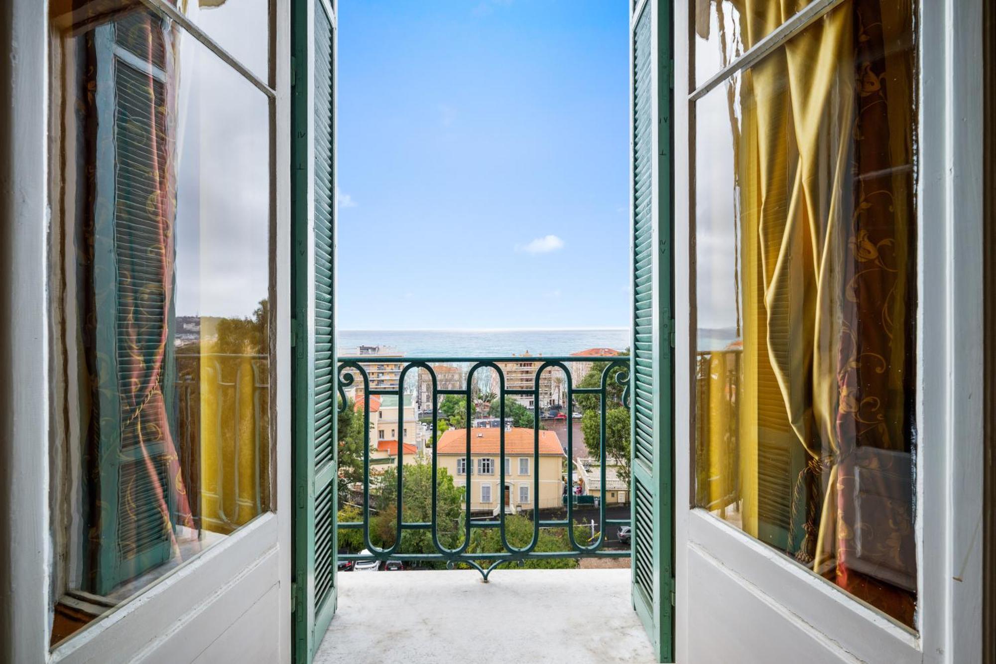 Le Coq Tersling - Residential Parking - Ac - Sea View Menton Exterior foto